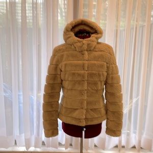 Guess Los Angeles, Reversible Teddy Bear ladies jacket.